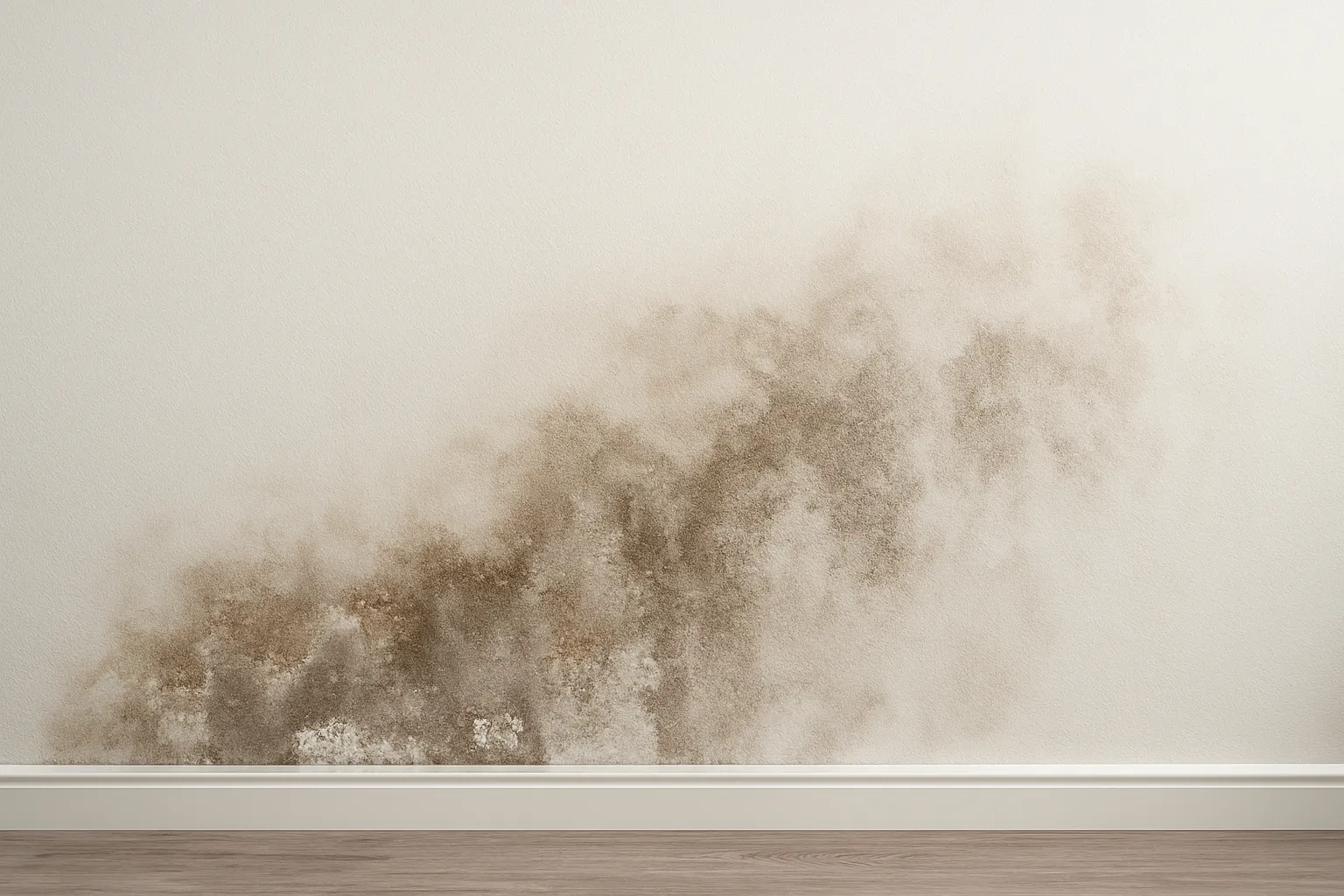 Mur avant traitement